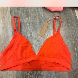 Vibrant Orange Women's Intimate Bra
